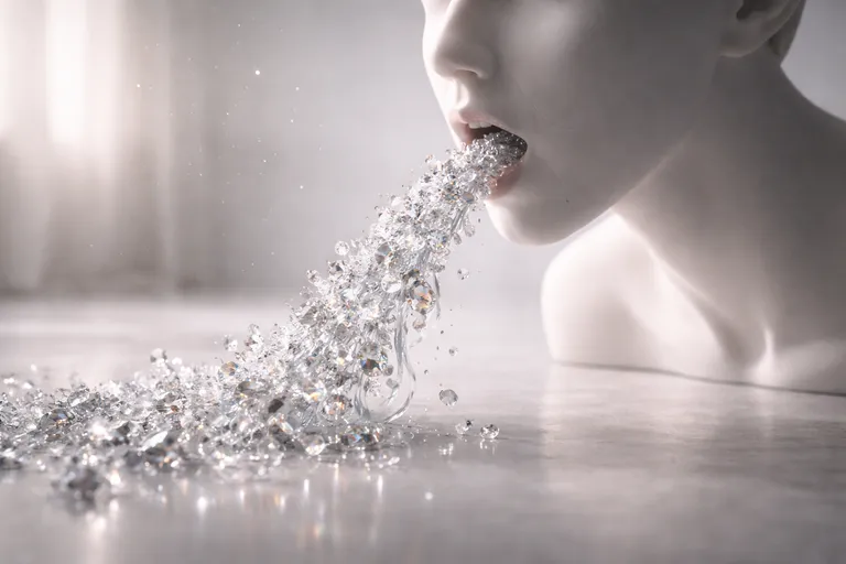 Vomiting Diamonds or Broken Glass