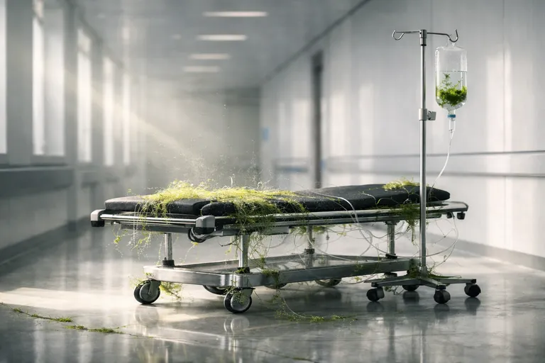 Walking Through a Hospital with No Staff