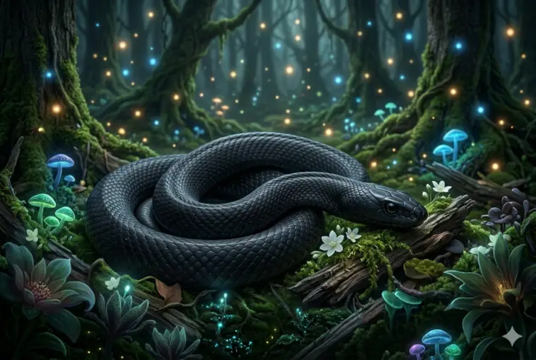 Dream About Black Snake — Meaning & Interpretation
