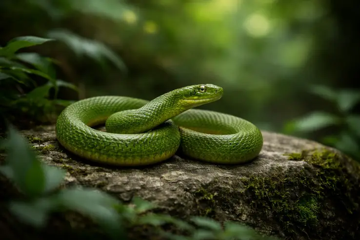 Dream About Green Snake
