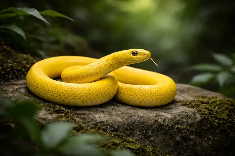 Dream About Yellow Snake — Meaning & Interpretation