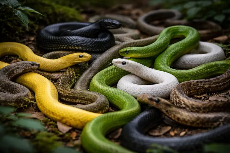 Dream About Many Snakes