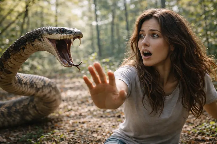 About Snake Attacking You
