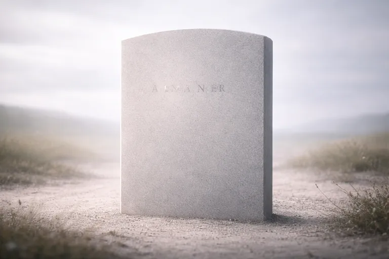 Seeing Your Name on a Blank Gravestone: The Finality of the Unwritten