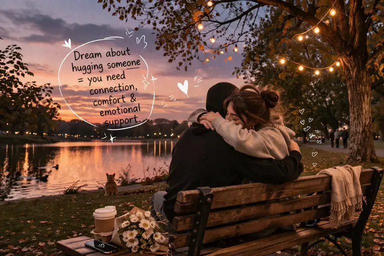 Dream about hugging someone meaning