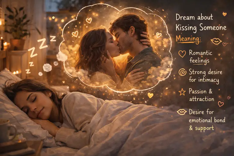 Dream about kissing someone meaning