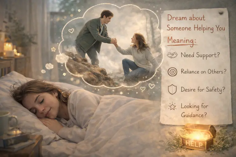 Dream about someone helping you meaning