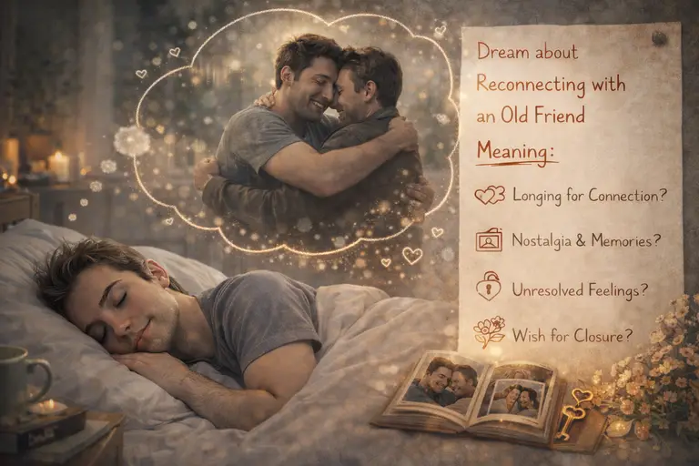Dream about reconnecting with an old friend meaning