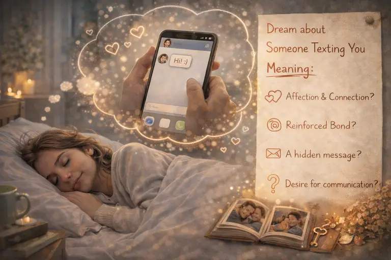 Dream about someone texting you meaning