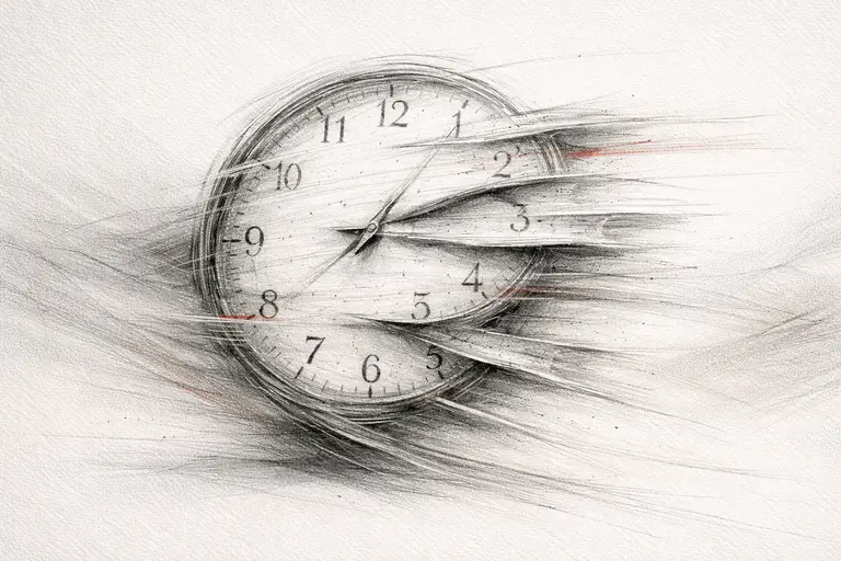 Time Moving Too Fast to Control