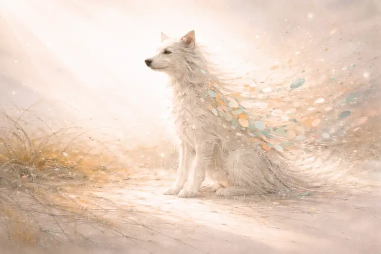 Dream About a White Dog