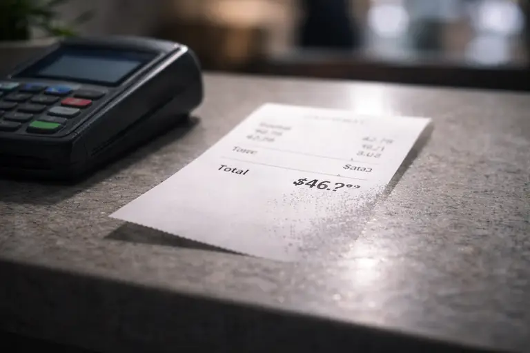 Dream About Unable to Pay a Bill in Public Meaning