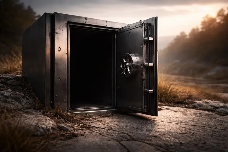 Dream About an Empty Safe or Broken Vault Meaning