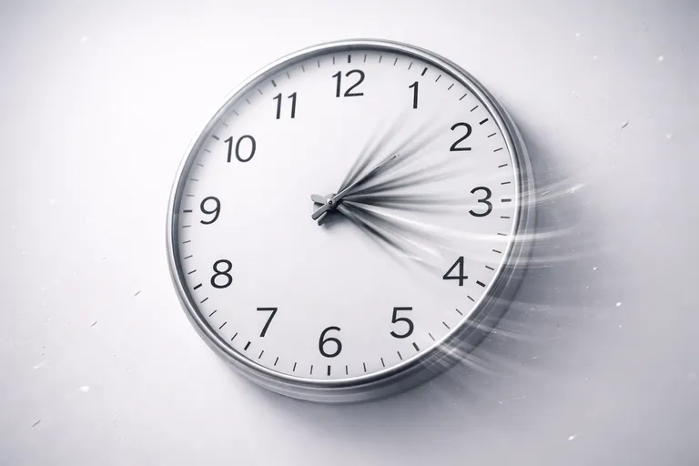A Clock Moving Backward Rapidly: The Temporal Degeneration