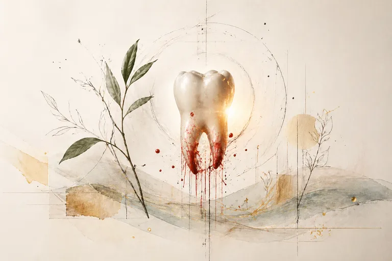 Teeth Falling Out With Blood