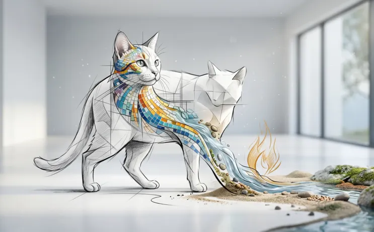 Dream About White Cat